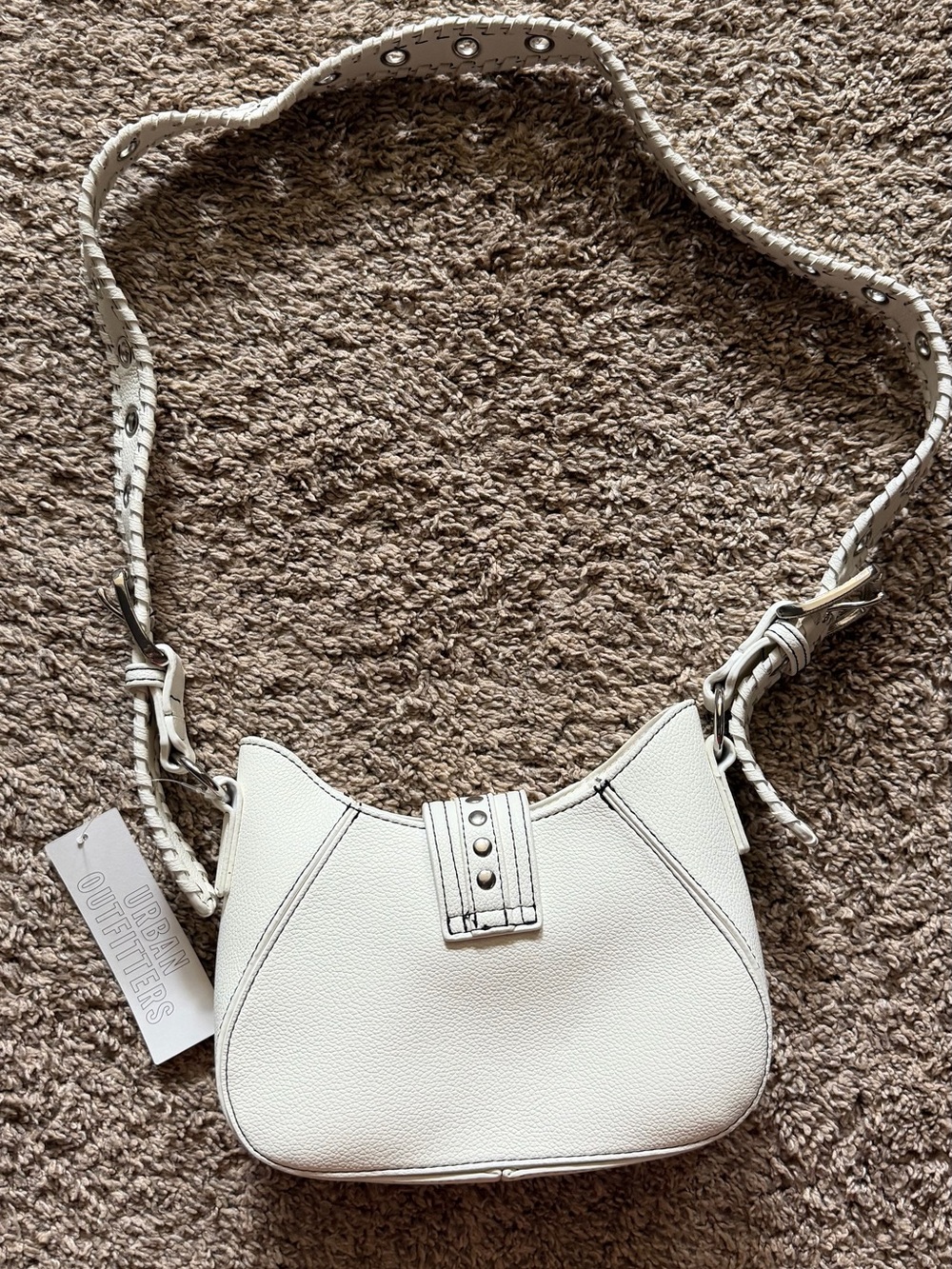 Urban Outfitters Crossbody Bag with Silver Hardware - Picture 2 of 4